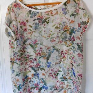 Orsay Blouse with Cap Sleeves